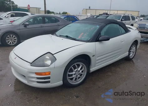 2001 Mitsubishi Eclipse Gt из США, поврежденный, VIN 4A3AE85H11E179184